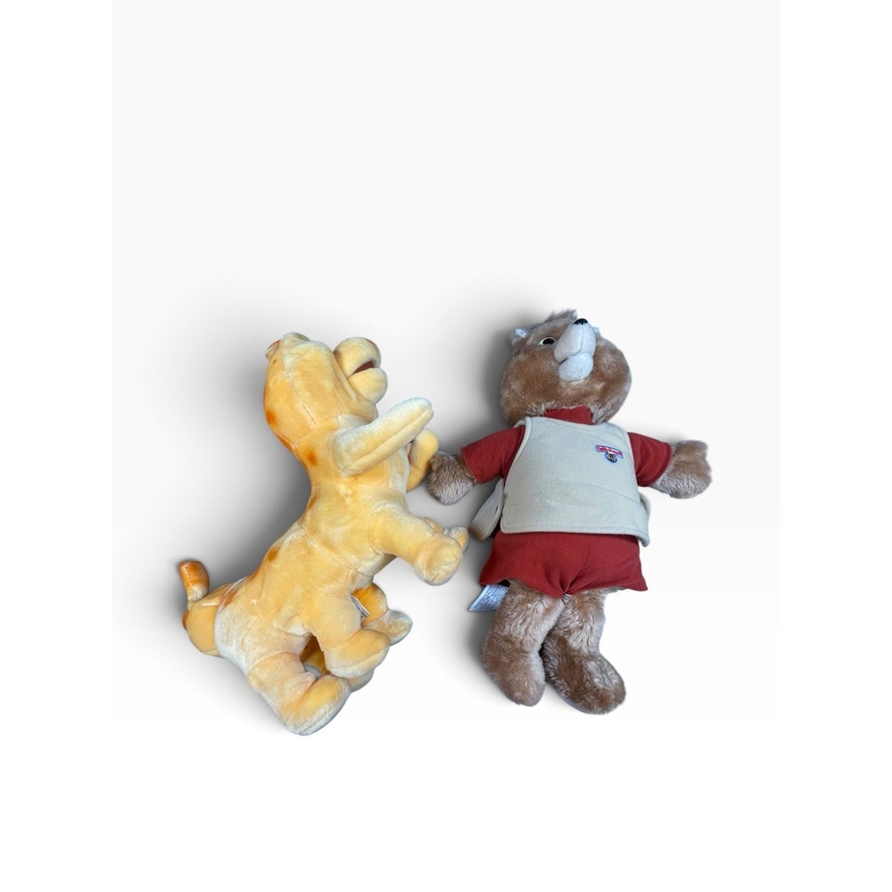 Vintage Teddy Ruxpin & Grubby Talking Doll Set 1984/85